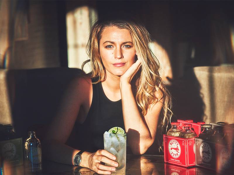 Blake Lively Just Launched a Line of Lower-Calorie Clean Mixers