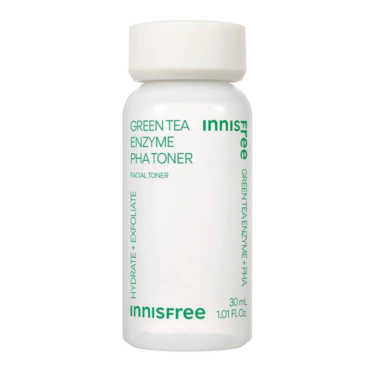 Toner with green tea: Innisfree Green Tea Enzyme PHA Toner ($24)