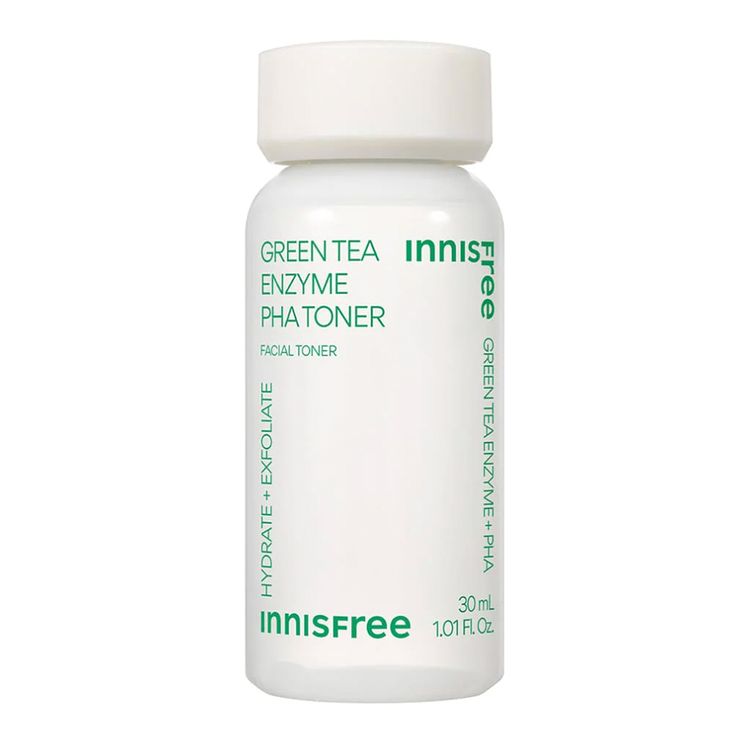 Toner with green tea: Innisfree Green Tea Enzyme PHA Toner ($24)