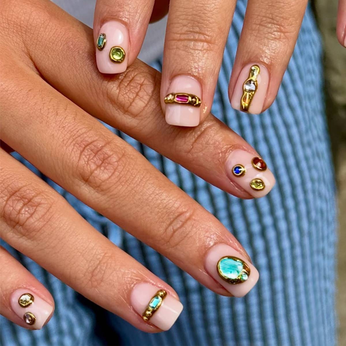 Bejeweled Nails Are Proof Your Manicure Can Be Jewelry Too
