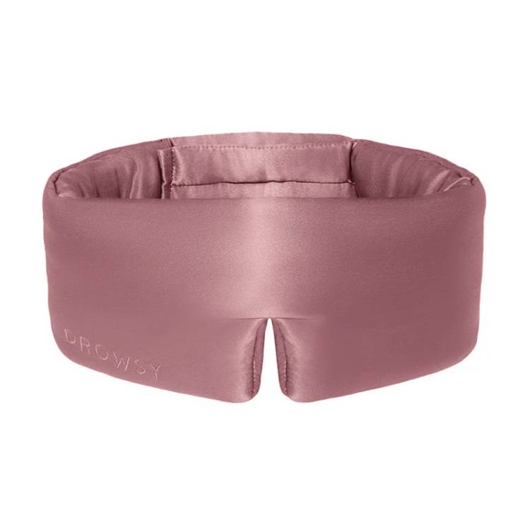 Drowsy Damask Rose Silk Sleep Eye Mask