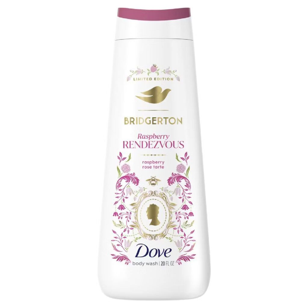 dove x bridgerton body wash