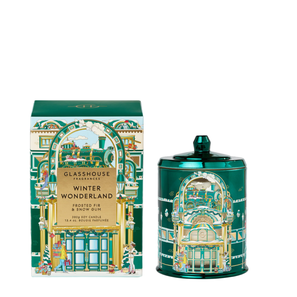 Glasshouse Fragrances Winter Wonderland Candle ($60)