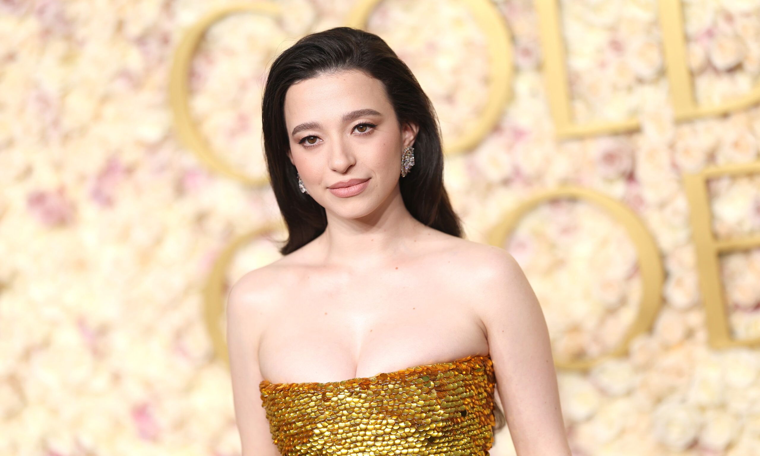 Mikey Madison attends the 82nd Annual Golden Globe Awards at The Beverly Hilton on January 05, 2025 in Beverly Hills, California.