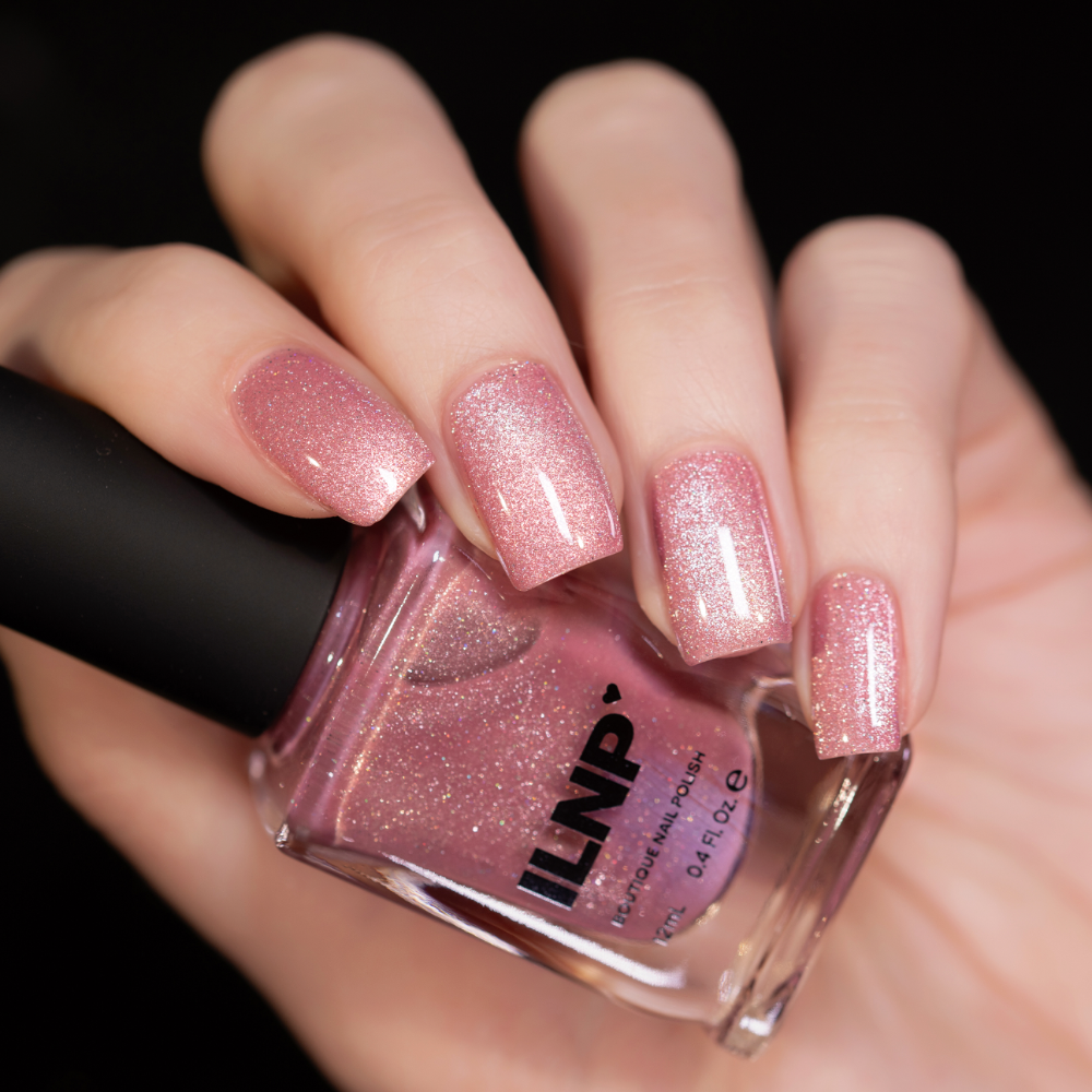 ILNP Pink Suede Delicate Pink Magnetic Holographic Nail Polish ($13)