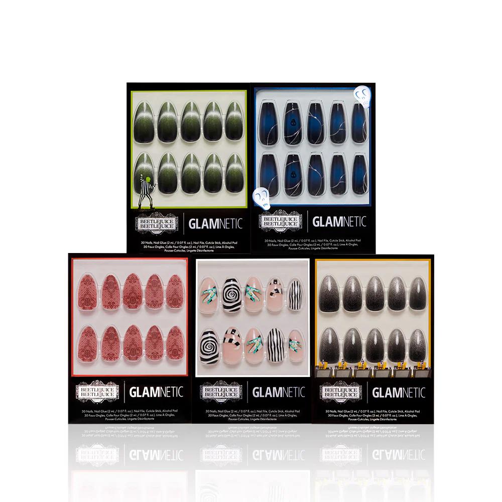 Beetlejuice Beetlejuice x Glamnetic Collection ($110)