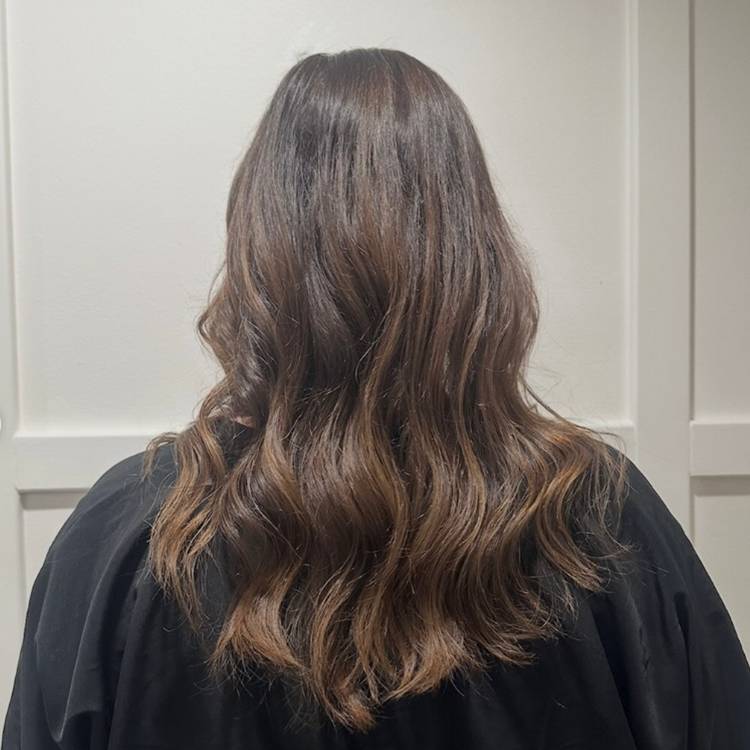 Cocoa brondette hair
