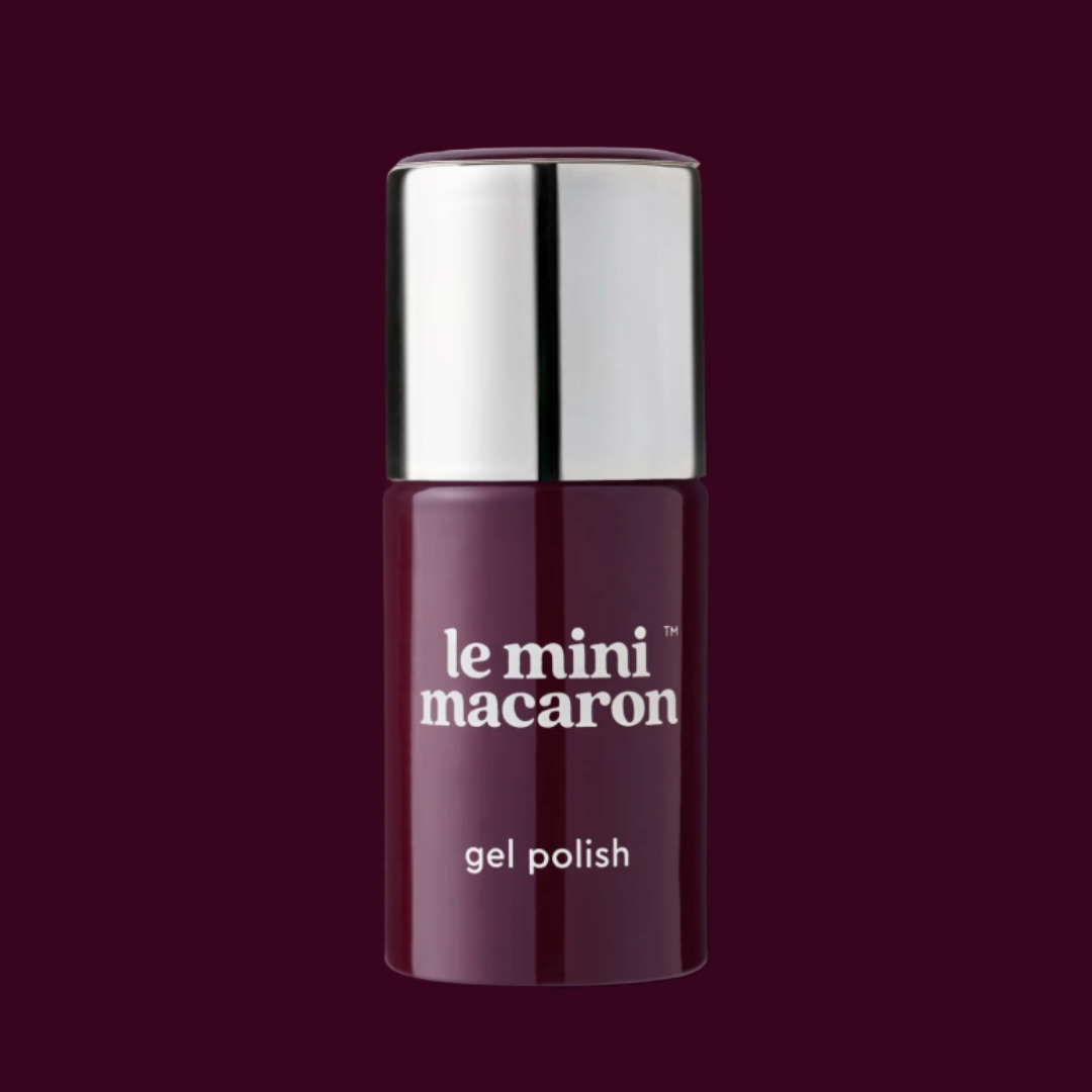 Le Mini Macaron Gel Polish in Sour Cherry ($13)