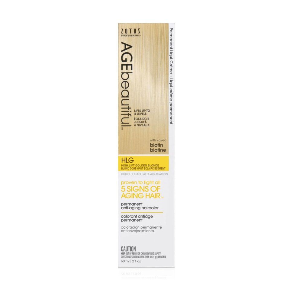 Age Beautiful Anti-Aging Permanent Liqui-Creme Hair Color ($12)