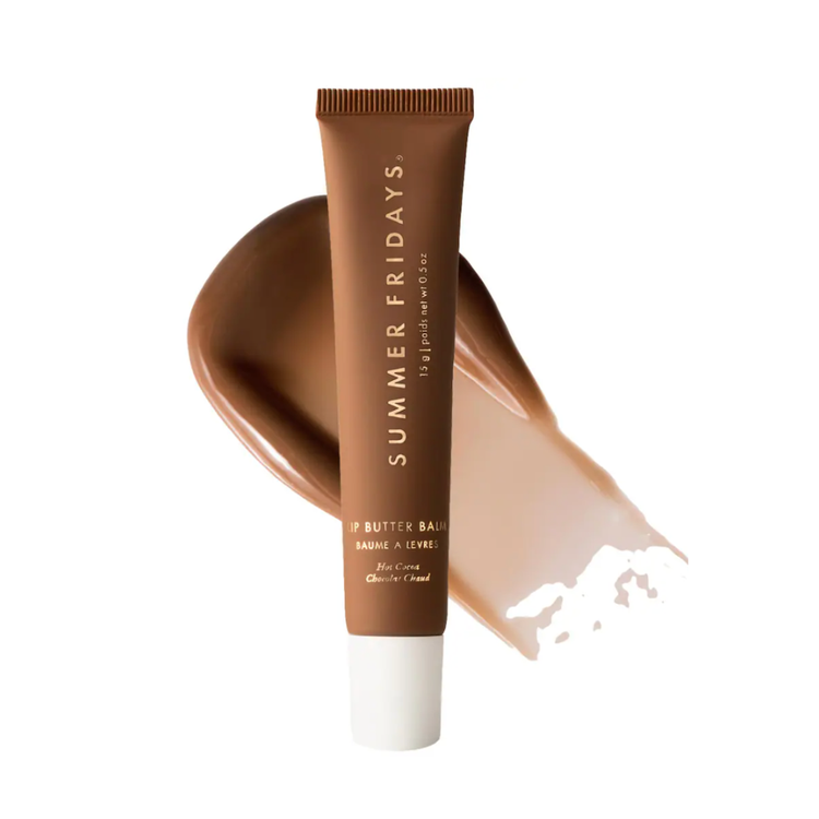 Summer Fridays Lip Butter Balm in Hot Cocoa ($24)
