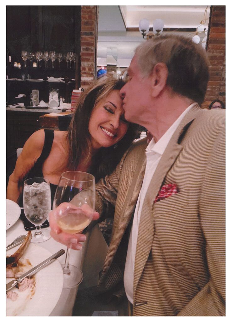 Susan Lucci and Helmet Huber