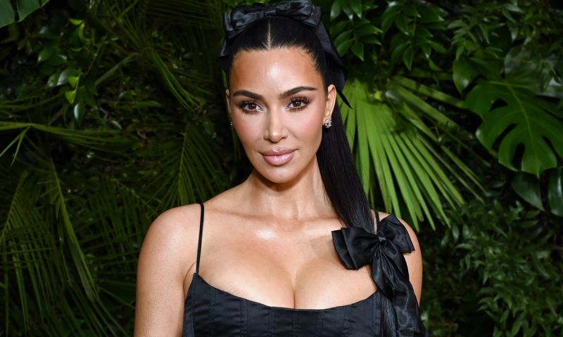 Kim Kardashian attends the CHANEL and Charles Finch Annual Pre-Oscar Dinner at the Polo Lounge at The Beverly Hills Hotel on March 01, 2025 in Beverly Hills, California.