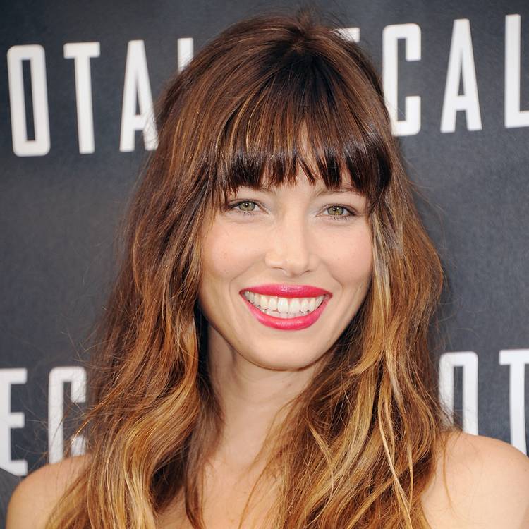 blunt bangs
