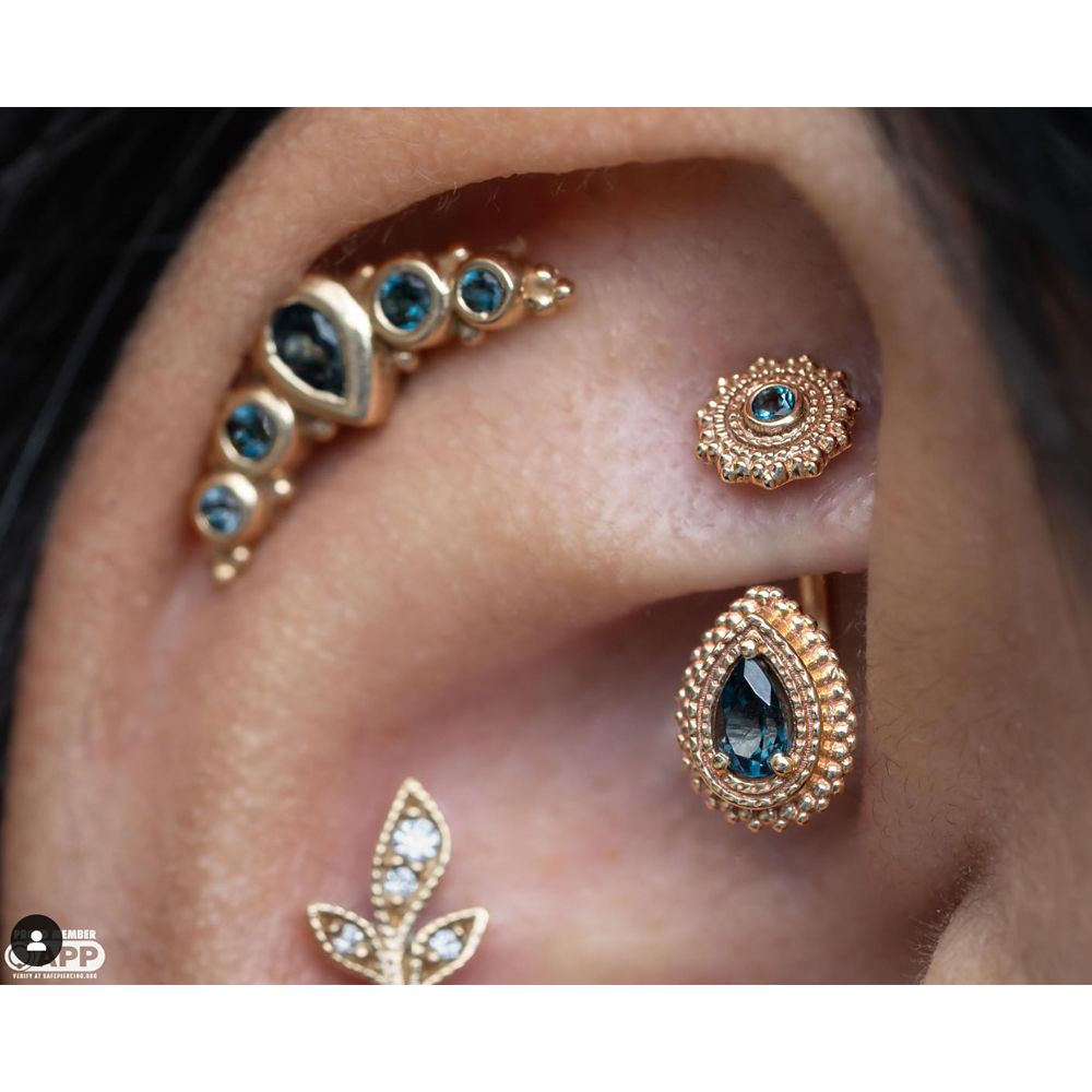 rook ear piercing
