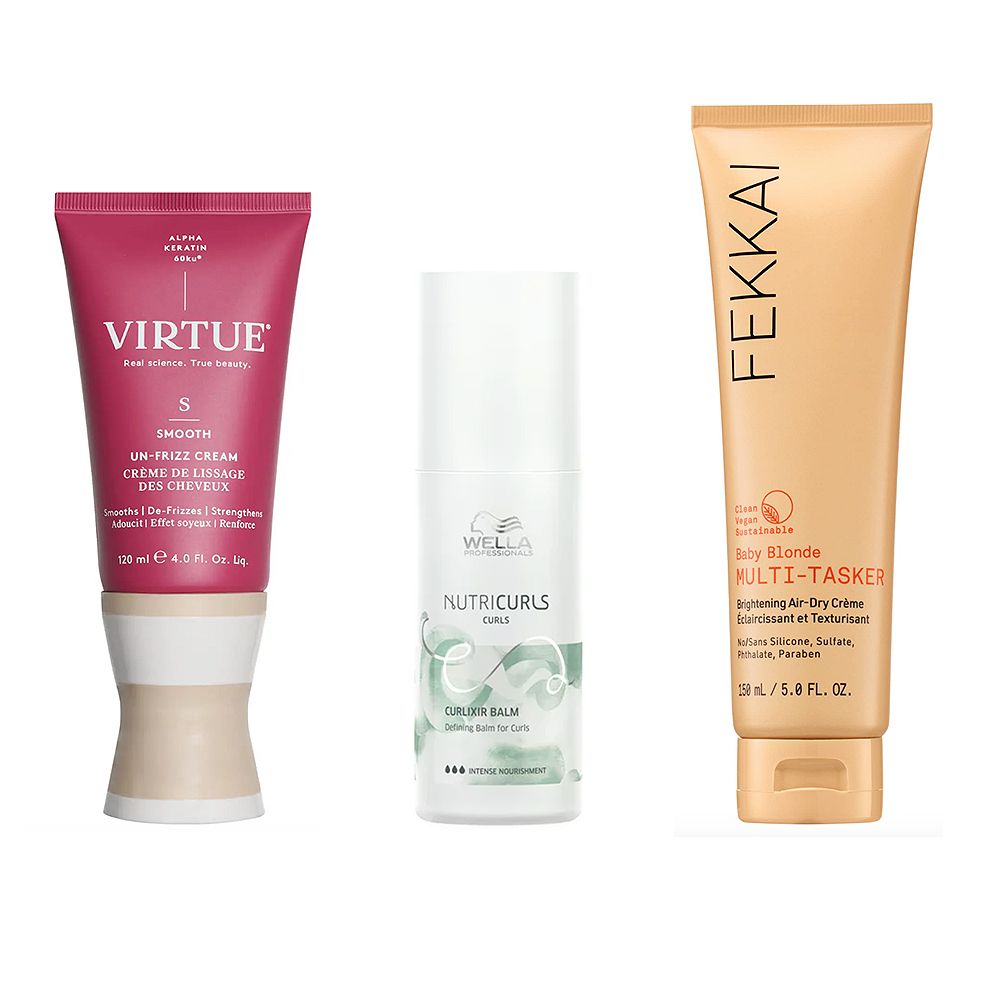 Use a good air-dry cream.