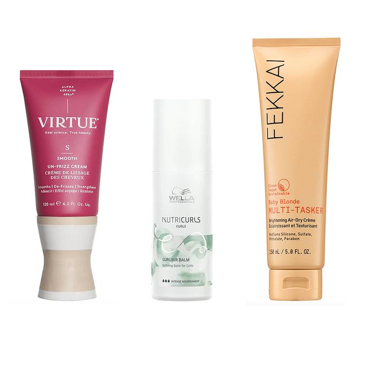 Use a good air-dry cream.
