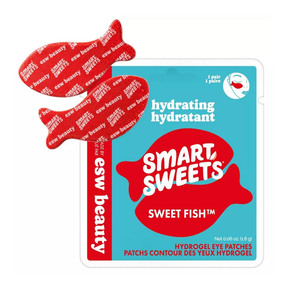 ESW Beauty x SmartSweets Turned Iconic Gummies Into Eye Patches
