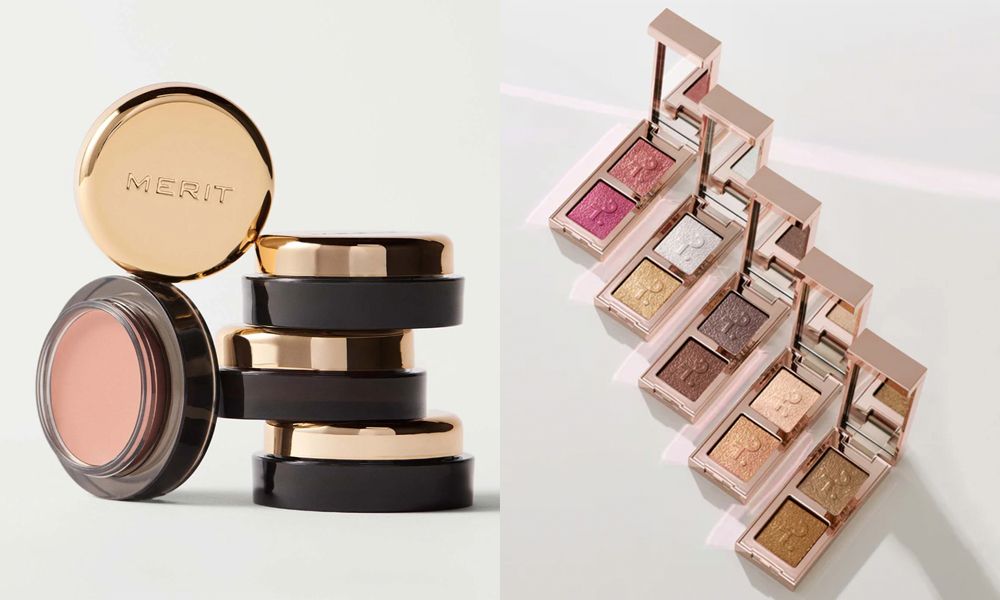 Merit Beauty and Patrick Ta eyeshadows