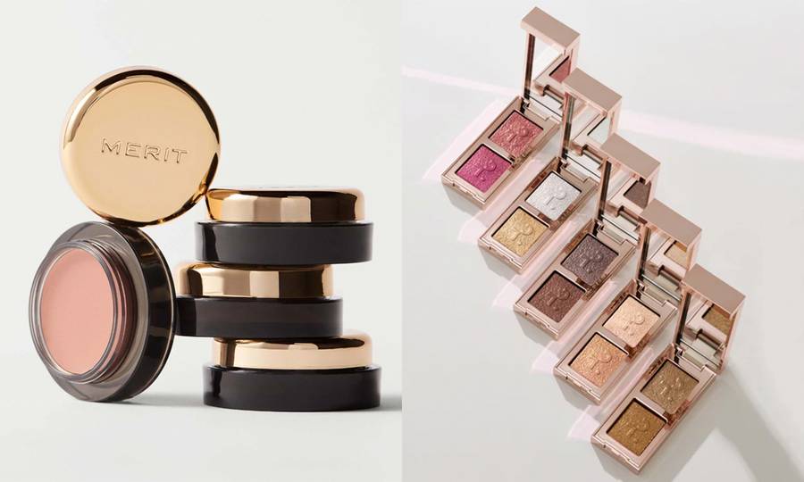 Merit Beauty and Patrick Ta eyeshadows