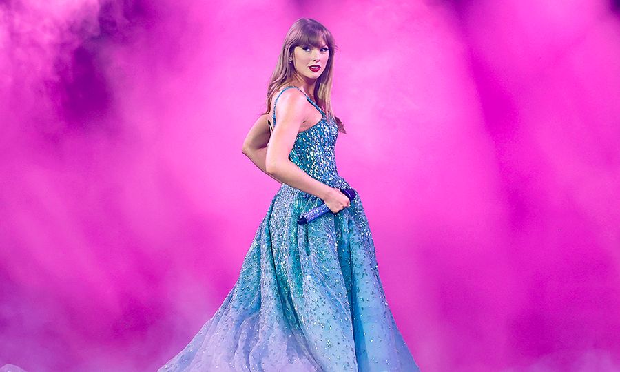 TORONTO, ONTARIO - NOVEMBER 14: EDITORIAL USE ONLY. NO STANDALONE PUBLICATION USE (NO SPECIAL INTEREST OR SINGLE ARTIST PUBLICATION USE; NO BOOK USE). Taylor Swift performs onstage during "Taylor Swift | The Eras Tour" at Rogers Centre on November 14, 2024 in Toronto, Ontario.