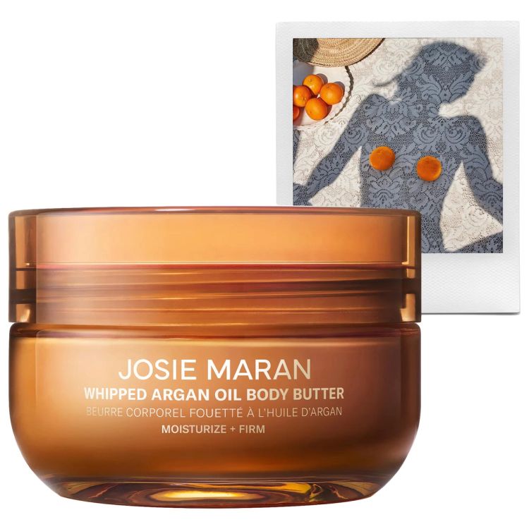 Josie Maran Whipped Argan Oil Body Butter in Topless Tangerine