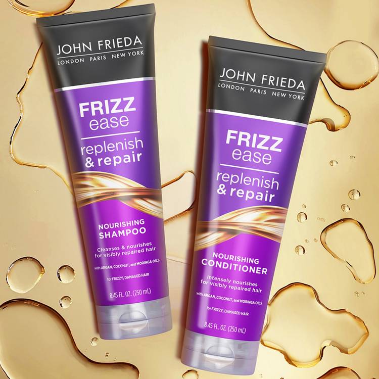John Frieda Frizz Ease Replenish & Repair Shampoo and Conditioner