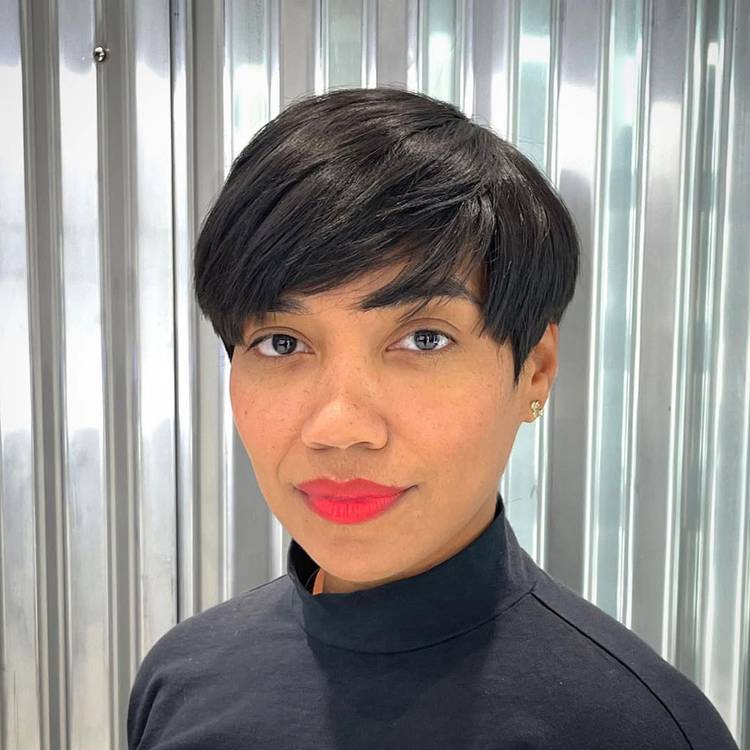 Bowl Cut Pixie