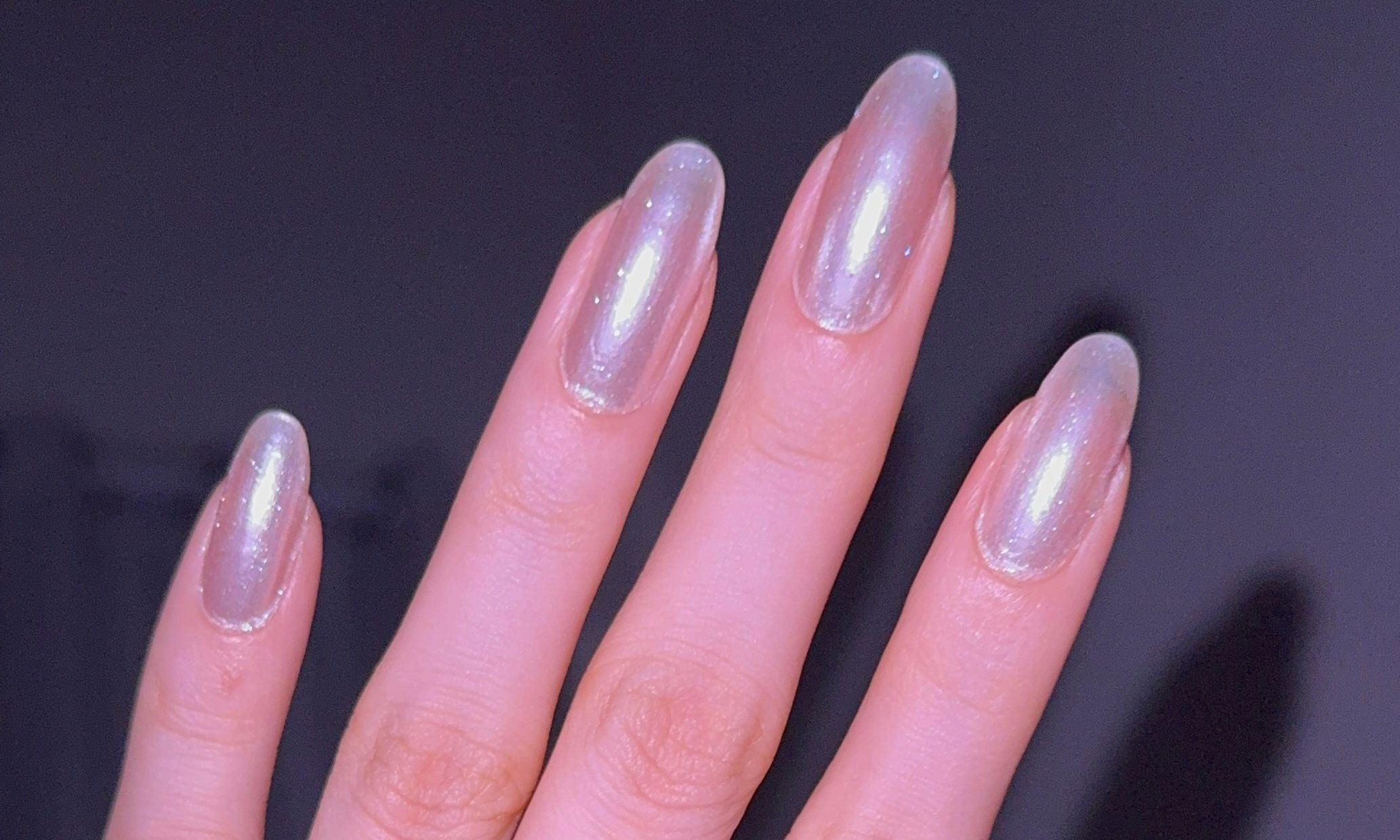 iridescent nails