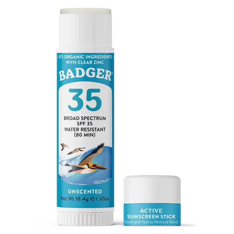 Badger Sport Mineral Sunscreen Face Stick