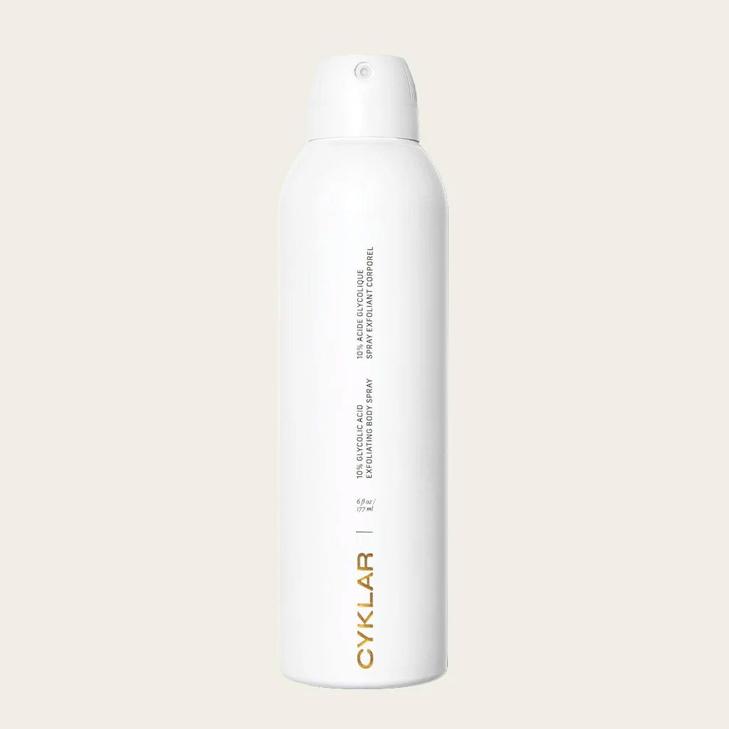Cyklar Glycolic Acid Exfoliating Body Spray ($34)