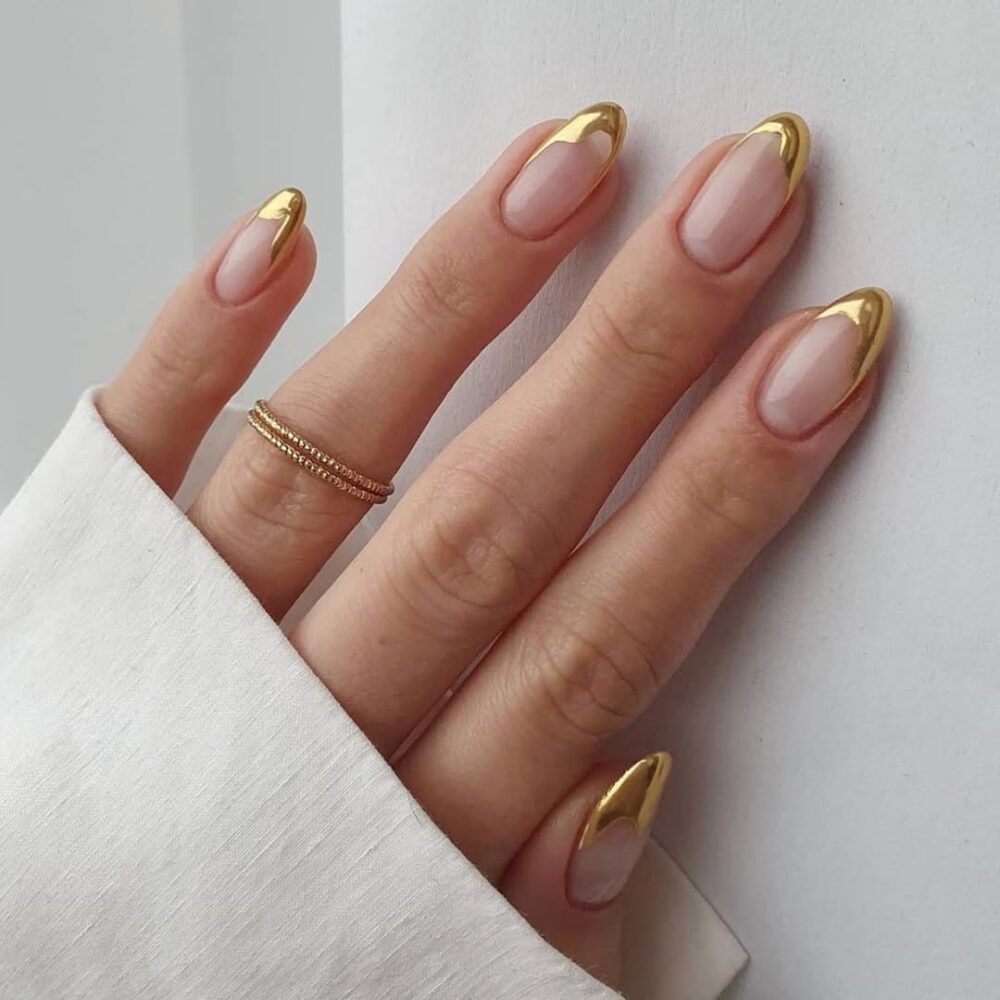 Gilded chrome tips