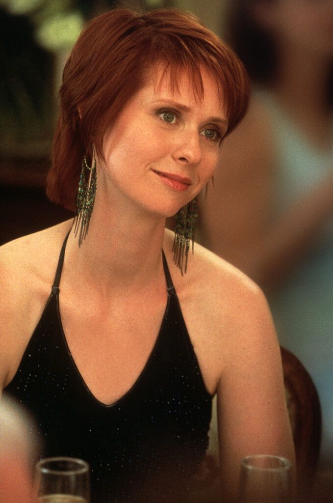 Actress Cynthia Nixon Stars As Miranda In The Hbo Comedy Series "Sex And The City" The Third Season.  