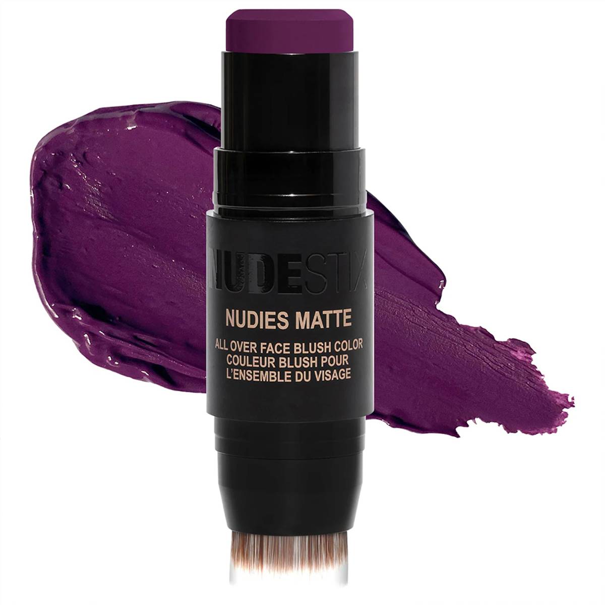NUDESTIX Nudies Matte All Over Face Blush Color in Moodie Blu