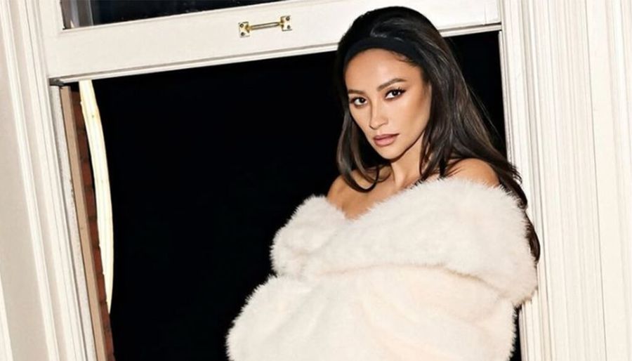 shay mitchell with brown blush