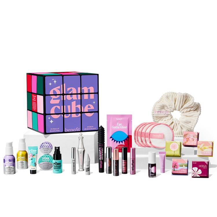 Benefit Cosmetics Glam Cube Advent Calendar ($149)