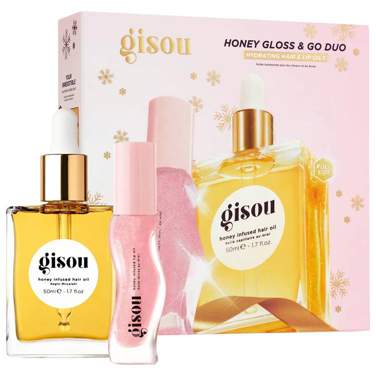 Gisou Honey Gloss &amp; Go Duo Set (originally $55)