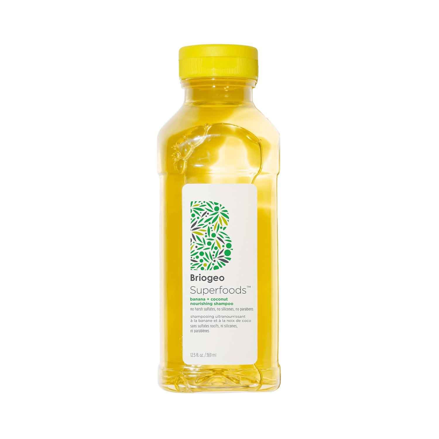 Briogeo Superfoods Banana + Coconut Nourishing Superfood Shampoo ($30)
