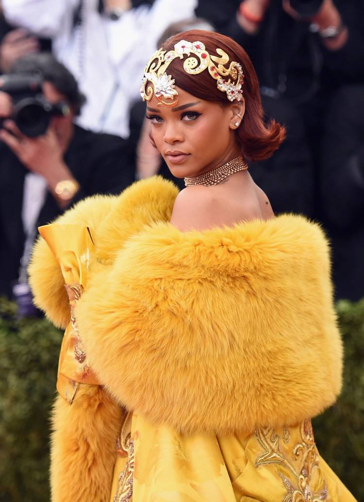 Rihanna at the 2015 Met Gala