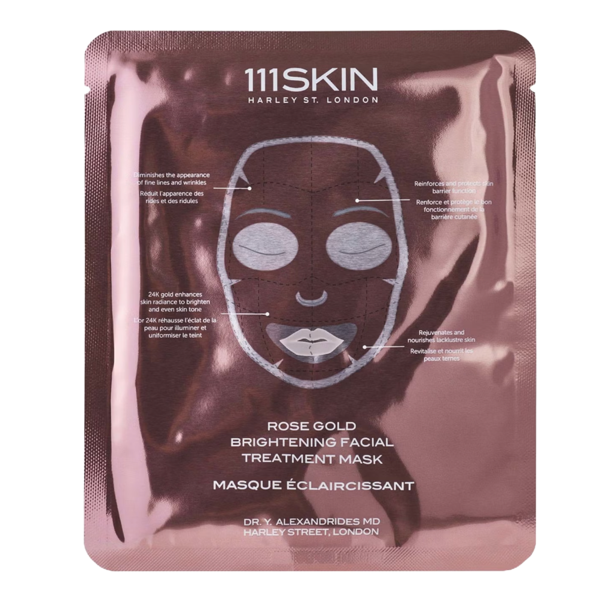 111skin rose gold sheet mask