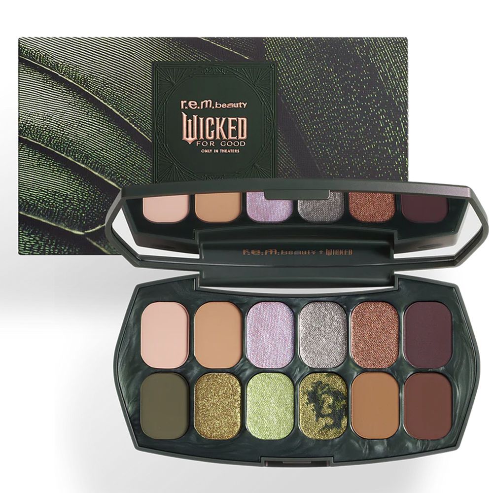 R.e.m. beauty x Wicked: For Good Ozian Forest Eyeshadow Palette ($60)