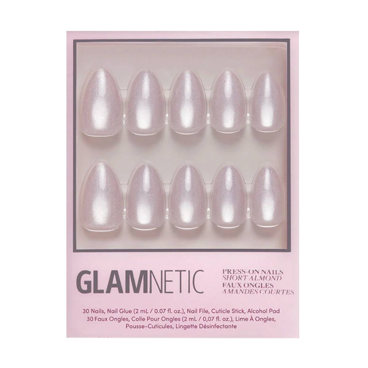 Glamnetic Press On Nails in Classic Red