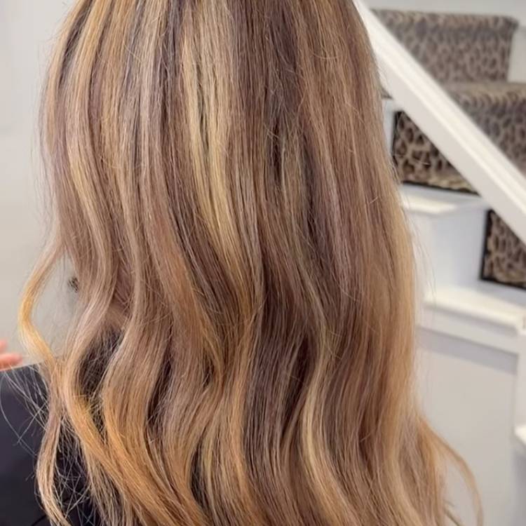 Caramelized Amber Highlights