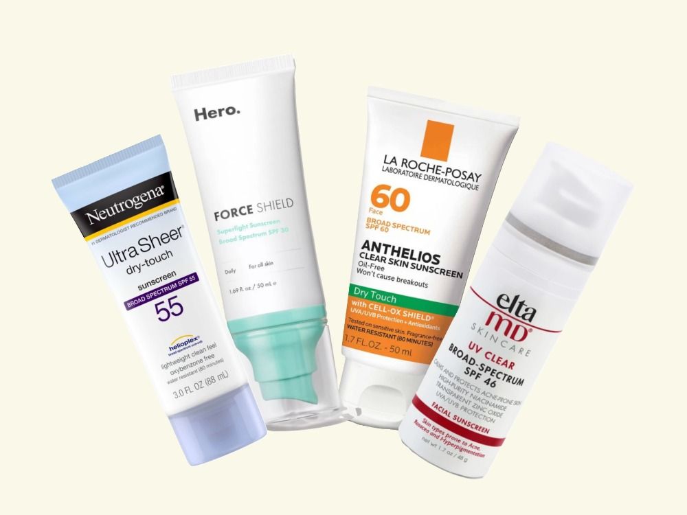 Skin Experts Name The Best Face Sunscreens for Acne-Prone Skin