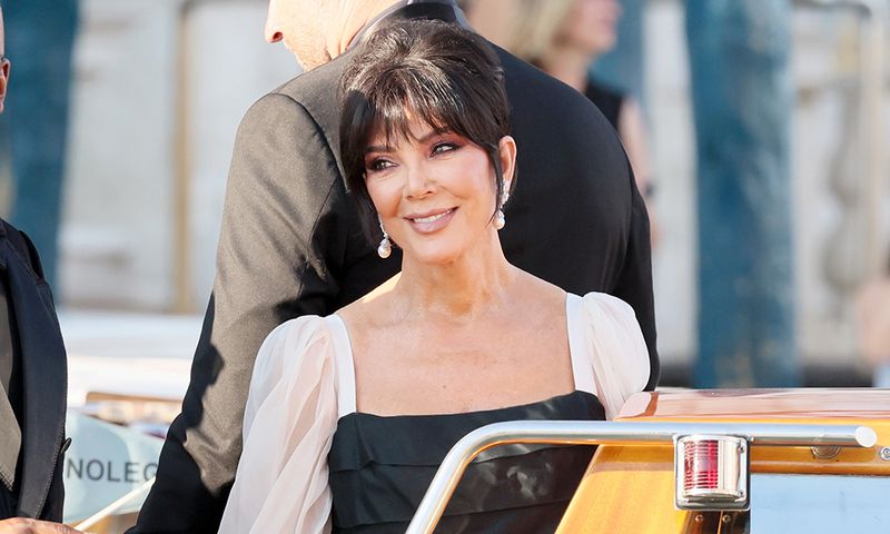 Kris Jenner sighting at the Jeff Bezos and Lauren Sanchez Wedding on June 27, 2025 in Venice, Italy.
