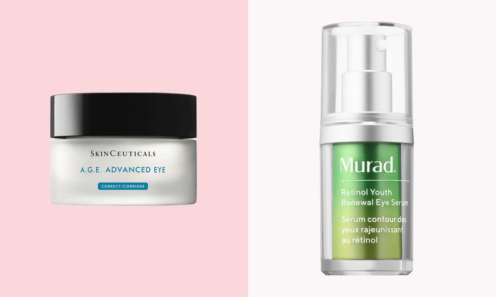skinceuticals eye cream and murad eye serum
