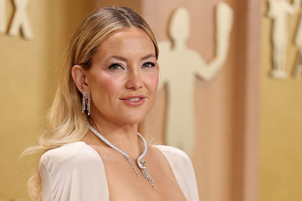 LOS ANGELES, CALIFORNIA - MARCH 01: Kate Hudson attends the 32nd Annual Actor Awards at Shrine Auditorium and Expo Hall on March 01, 2026 in Los Angeles, California. (Photo by Amy Sussman/Getty Images)