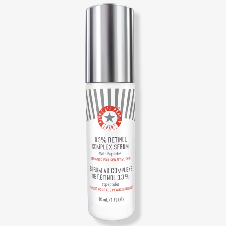 First Aid Beauty 0.3% Retinol Complex Face Serum  ($48)