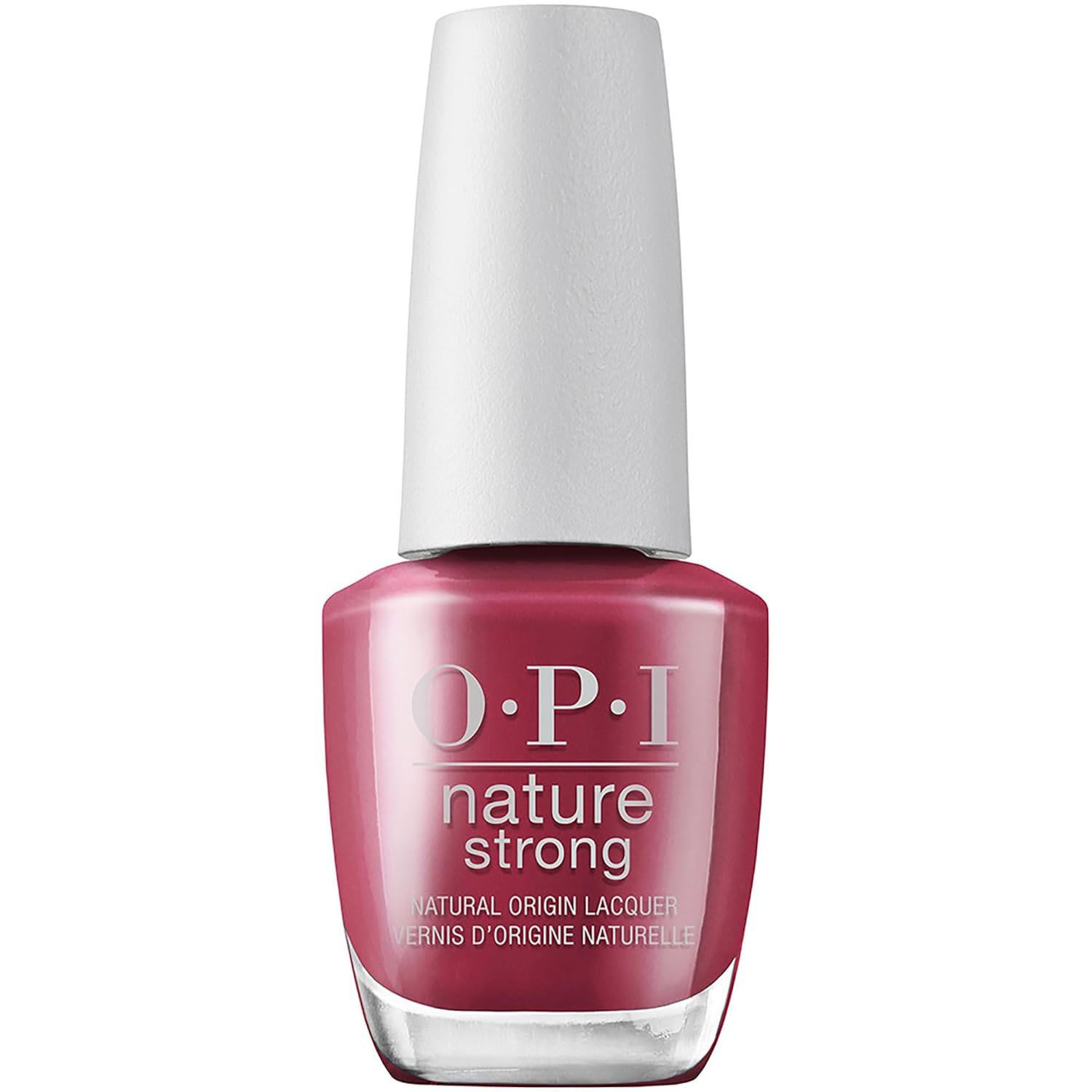 OPI Nature Strong Natural Origin Nail Lacquer in Give a Garnet ($13)