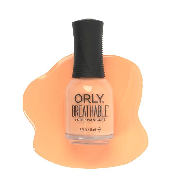 ORLY Breathable Treatment + Color in Are You Sherbert? ($11)