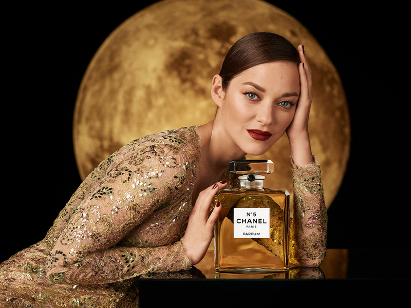 Marion Cotillard Is the Face of the New Advertising Campaign for the Iconic Chanel N°5 Fragrance